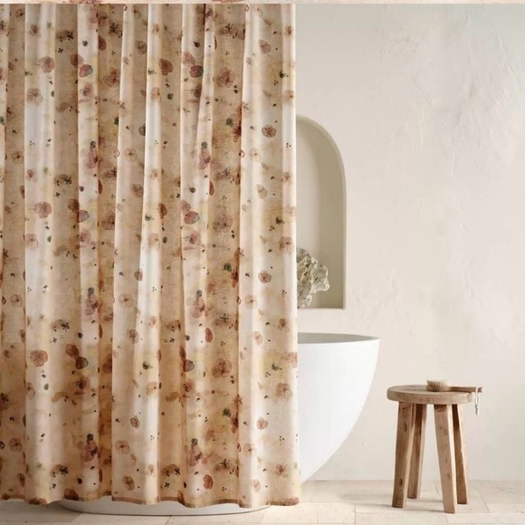 NIP Casaluna Linen Shower Curtain - Picture 1 of 3